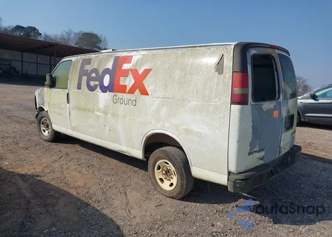 2010 Chevrolet Express 2500 Work Van z USA, uszkodzony, nr VIN 1GCZGGBA0A1181078